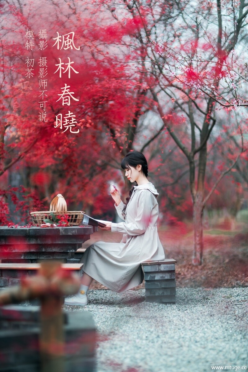 [YITUYU艺图语] 2021.12.23 枫林春晓 初茶 [38+1P-745MB]