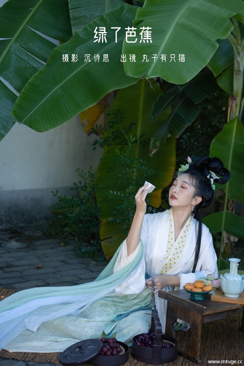 [YITUYU艺图语] 2022.11.17 绿了芭蕉 丸子有只猫 [33+1P-331MB]