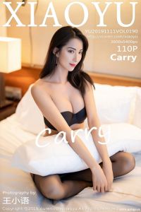 [XIAOYU画语界] 2019.11.11 Vol.190 Carry [112+1P-333M]