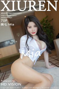 [XiuRen秀人网] 2021.06.03 No.3501 美七Mia [70P]