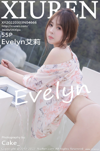 [XiuRen秀人网] 2022.03.03 No.4666 Evelyn艾莉 [55+1P-226M]