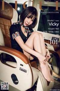 [Ligui丽柜]2018.01.15 网络丽人 Model Vicky[101+1P87M]