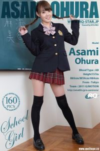 [RQ-STAR写真]NO.00595 Asami Ohura 大浦麻美 School Girl [160+1P/379M]