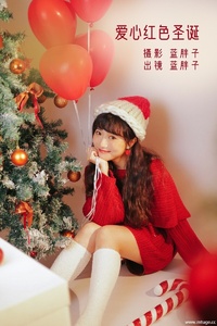 [YITUYU艺图语] 2022.11.29 爱心红色圣诞 蓝胖子- [32+1P-237MB]