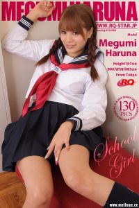 [RQ-STAR写真]NO.00584 Megumi Haruna 春菜めぐみ School Girl [130+1P/360M]