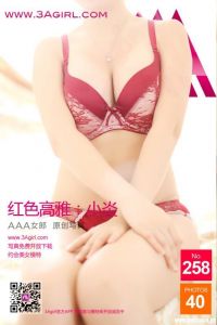 [3Agirl写真] 2014.06.04 AAA女郎 No.258 红色高雅：小炎[40P+2P/11.1M]