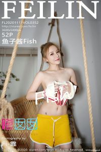 [FEILIN嗲囡囡] 2020.11.11 Vol.352 鱼子酱Fish [52+1P-511M]