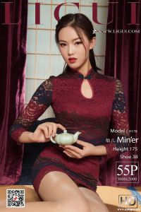 [Ligui丽柜]2019.02.06 网络丽人 Model 敏儿 [55+1P-66M]