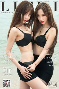 [Ligui丽柜]2019.08.02 网络丽人 Model 然然&凉儿 [51+1P-7M]